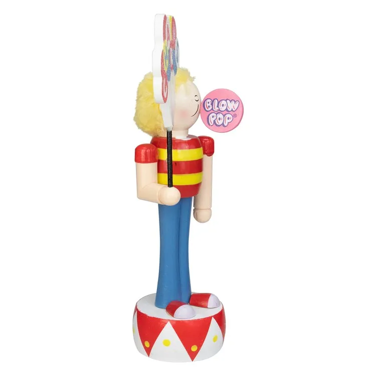 11" Red and Yellow Charms Blow Pop Boy Tabletop Christmas Figurine