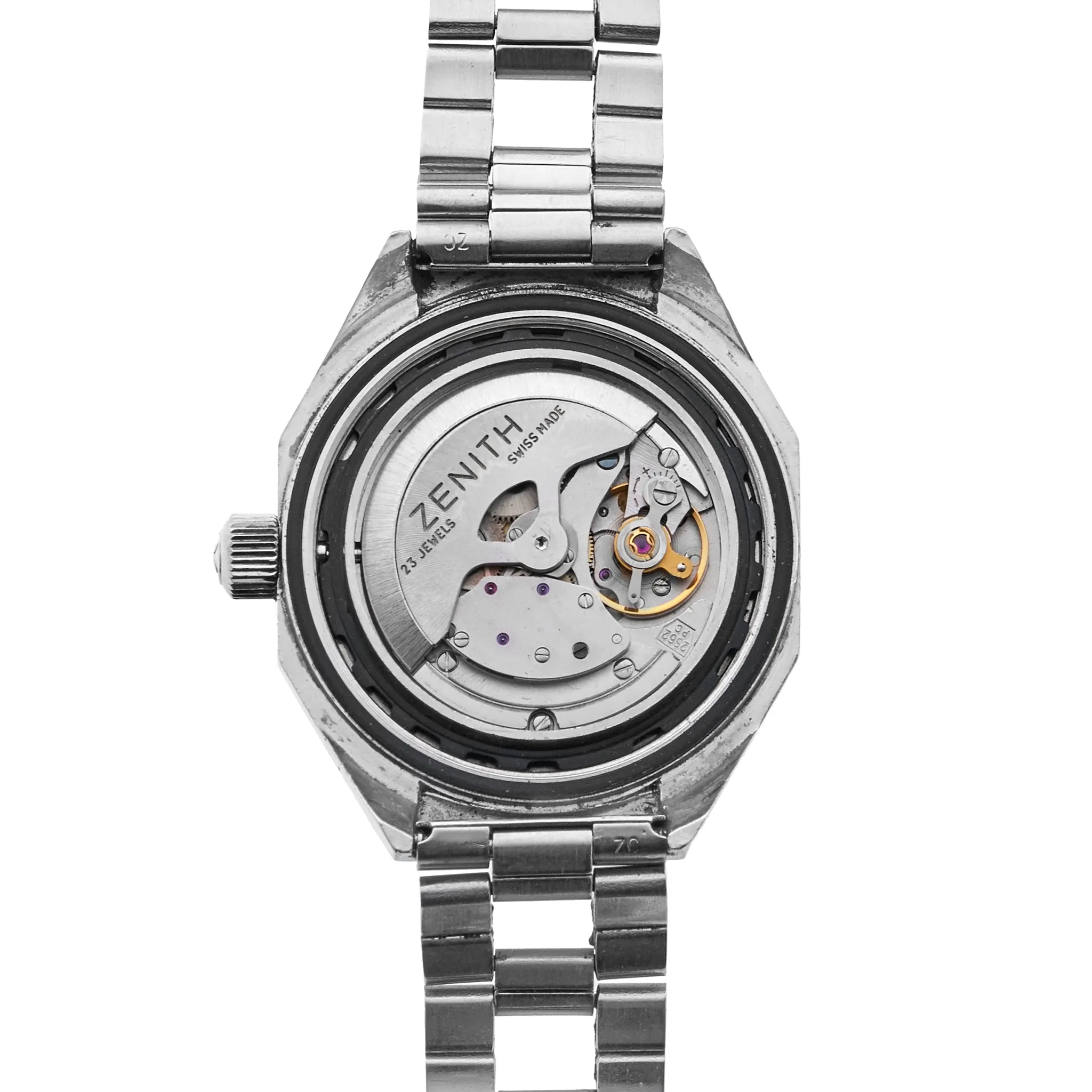 1970s Zenith Defy Ref. A3642 On Ladder Bracelet