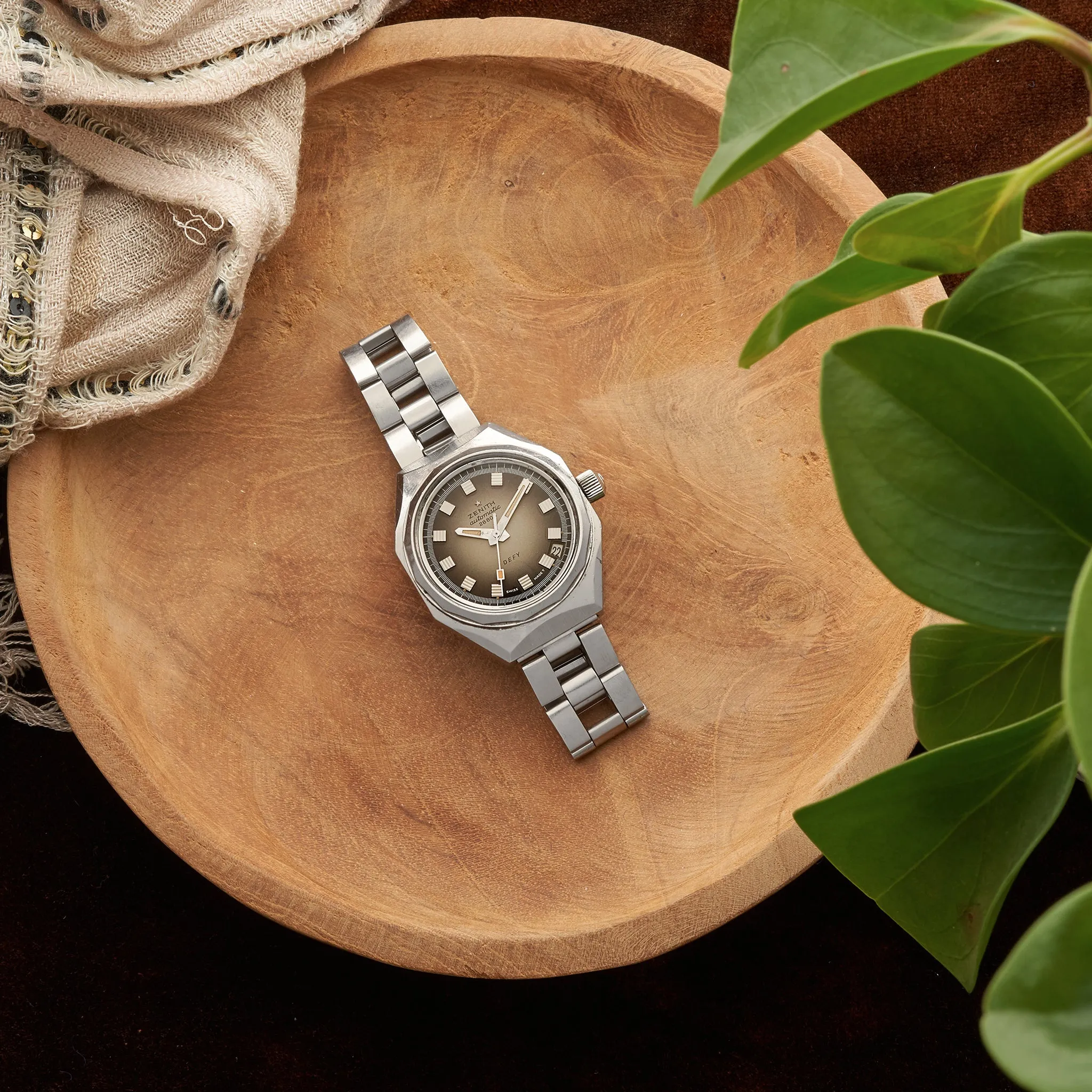 1970s Zenith Defy Ref. A3642 On Ladder Bracelet
