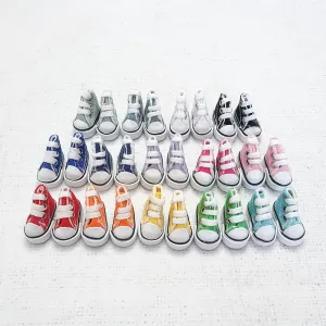 3.5cm Canvas Sneaker Doll Shoes