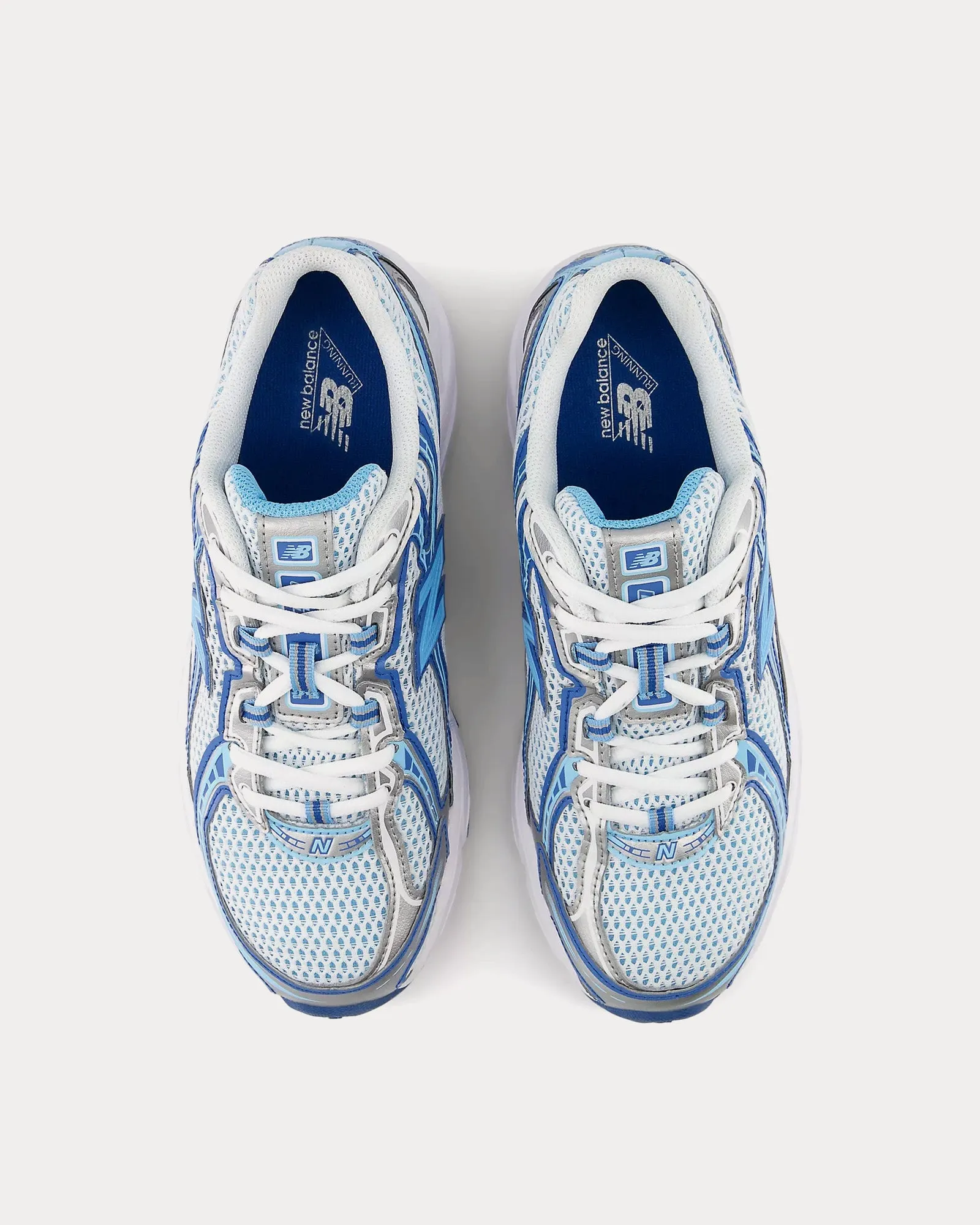 740 Blue Agate / White / Sky Blue Low Top Sneakers