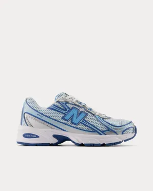 740 Blue Agate / White / Sky Blue Low Top Sneakers