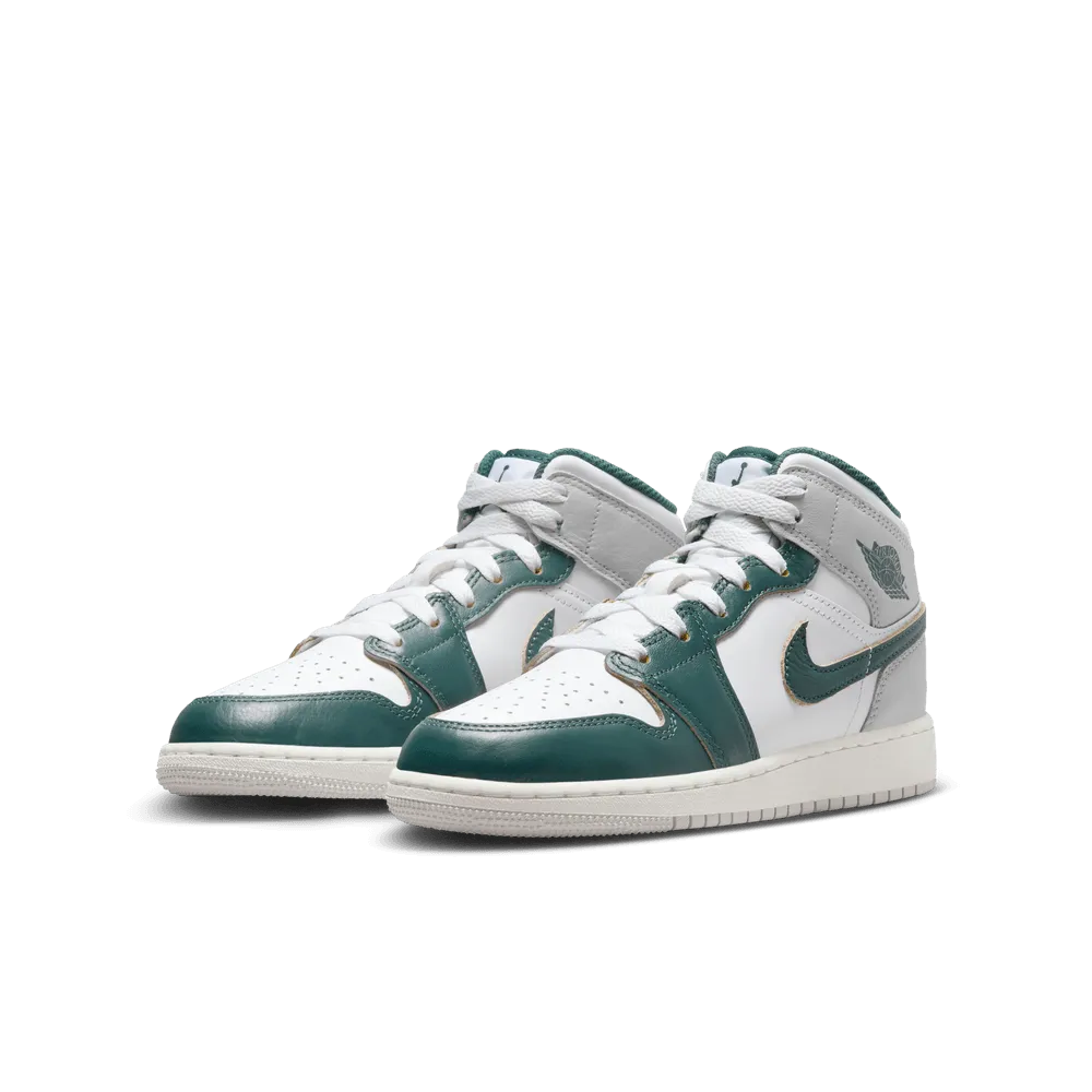 Air Jordan 1 Mid SE GS 'Oxidized Green'