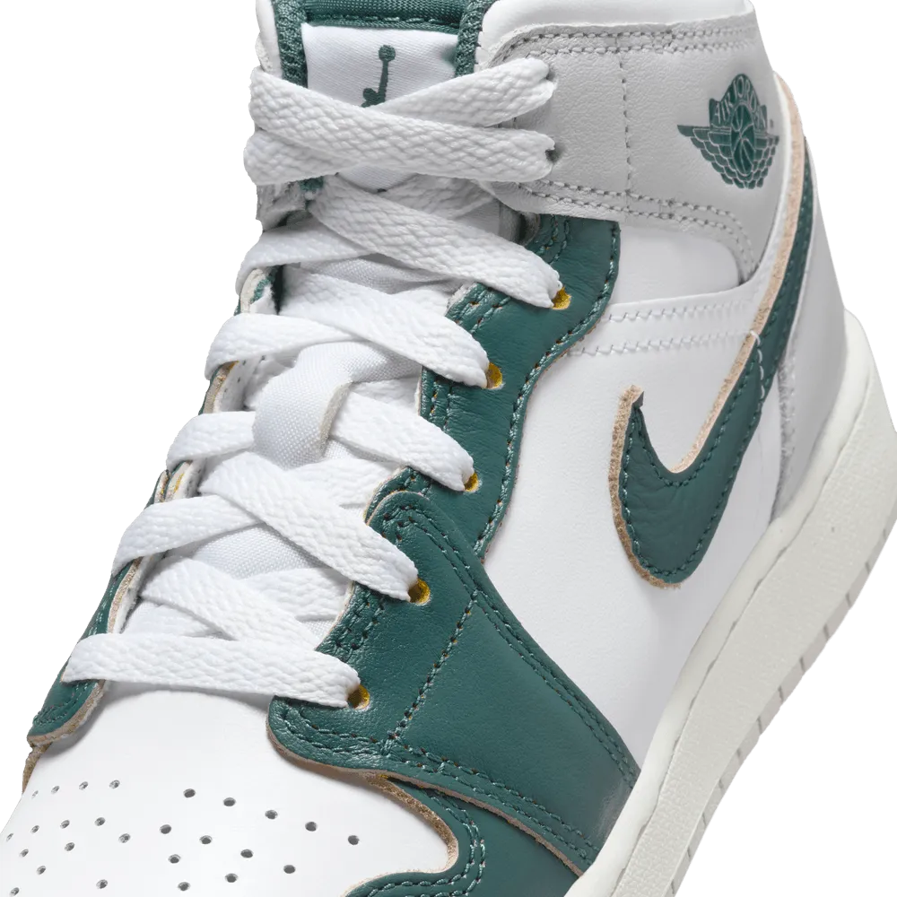 Air Jordan 1 Mid SE GS 'Oxidized Green'