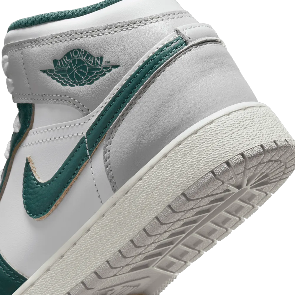 Air Jordan 1 Mid SE GS 'Oxidized Green'