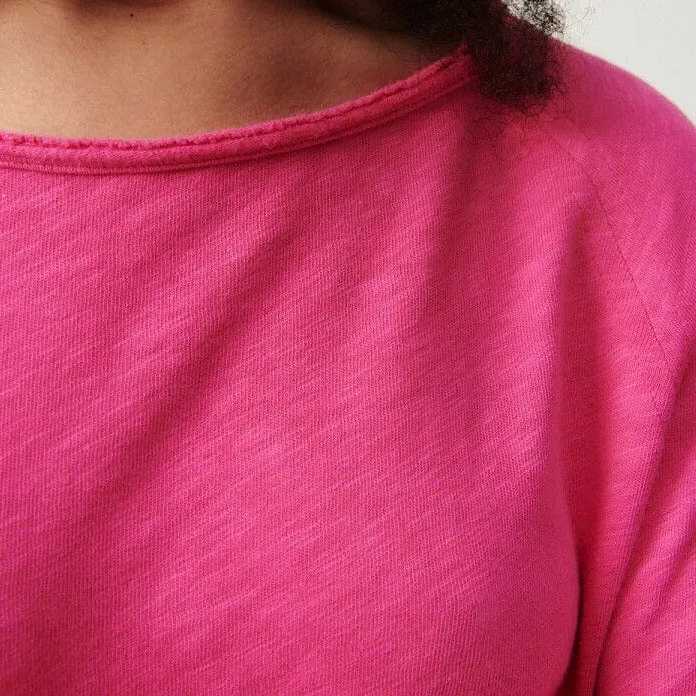 American Vintage Women's T-Shirt Sonoma in Pink