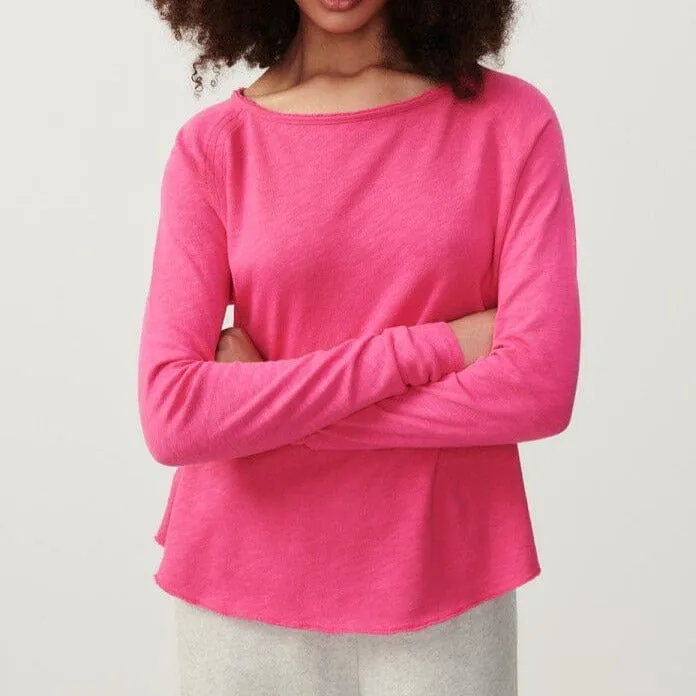 American Vintage Women's T-Shirt Sonoma in Pink