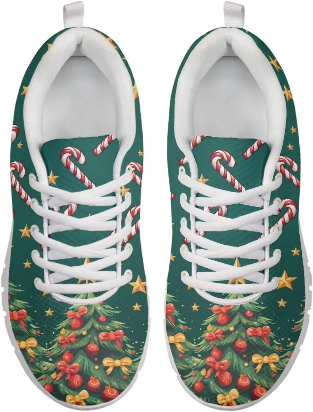 AmzPrint Women Men Walking Running Shoes White Sole Athletic Shoes for Women Men Fashion Casual Sneakers Size 5.5-13.5 Us