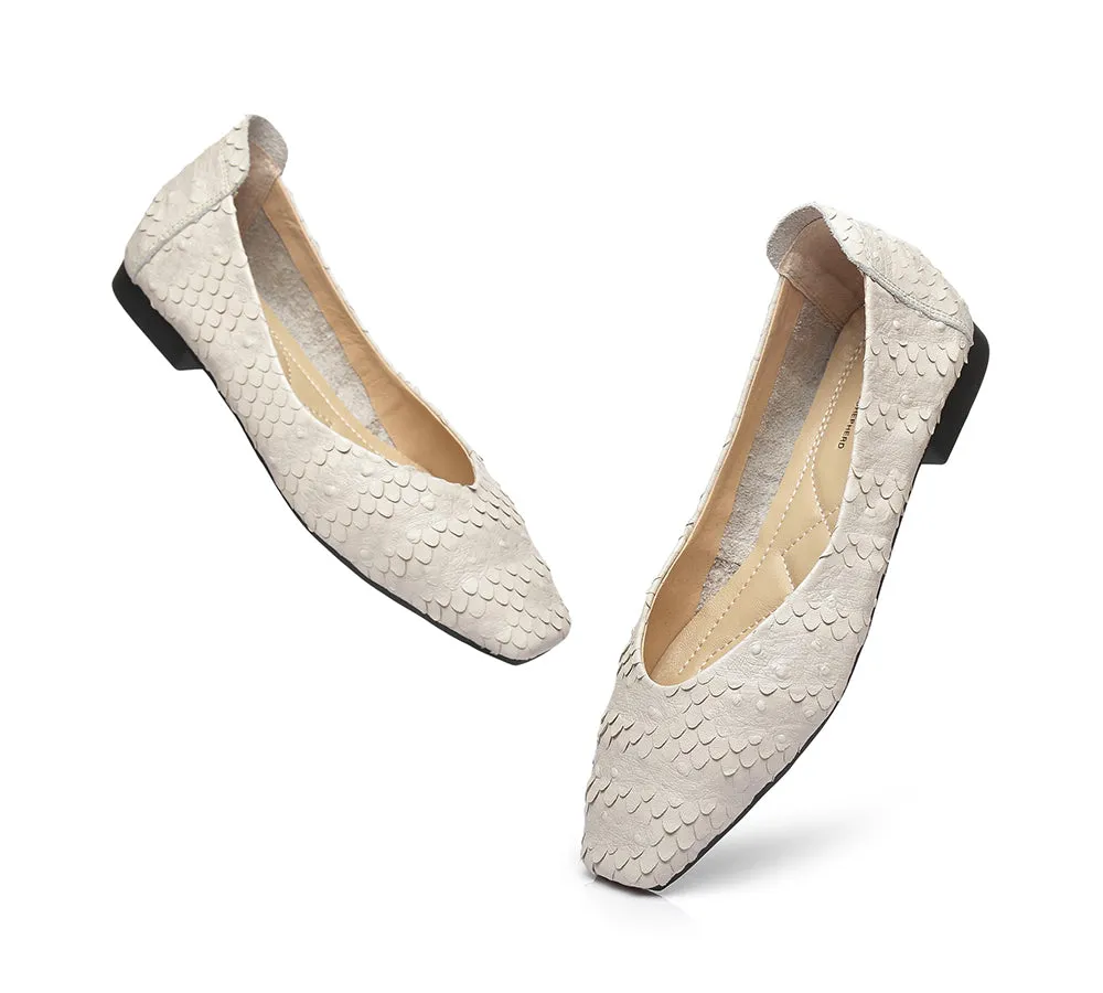AUSTRALIAN SHEPHERD® Womens Serena Leather Flats