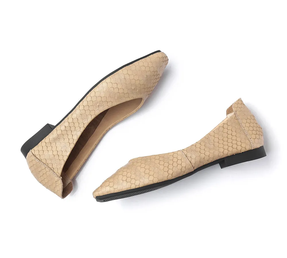 AUSTRALIAN SHEPHERD® Womens Serena Leather Flats