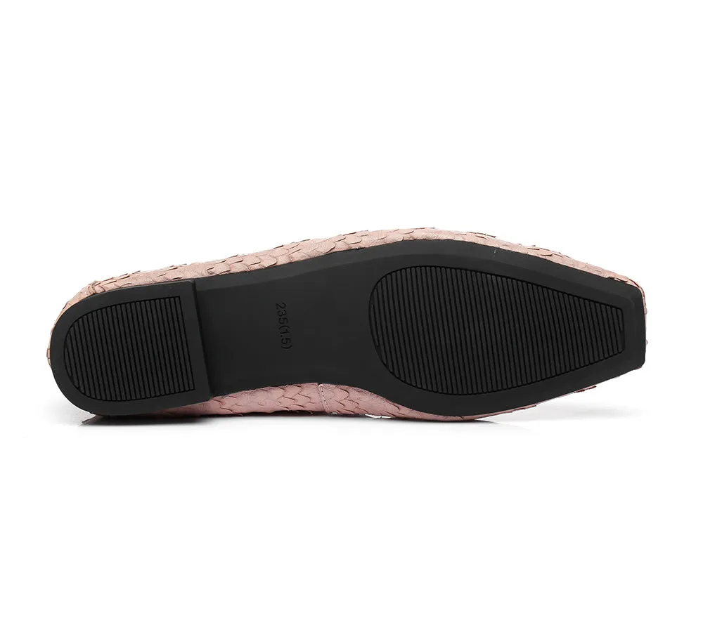 AUSTRALIAN SHEPHERD® Womens Serena Leather Flats