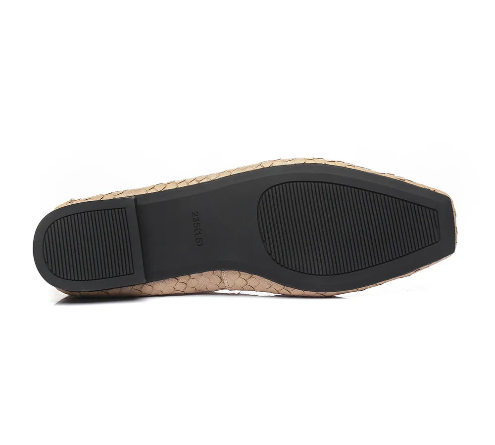 AUSTRALIAN SHEPHERD® Womens Serena Leather Flats