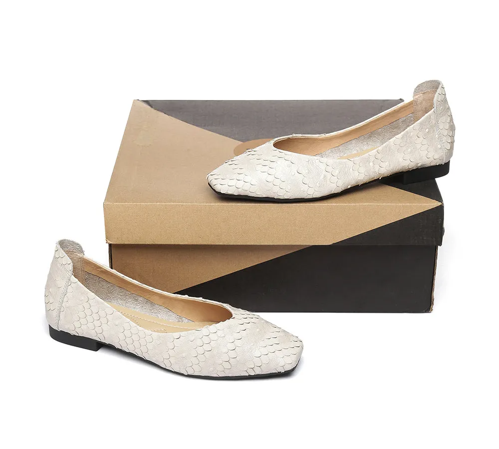 AUSTRALIAN SHEPHERD® Womens Serena Leather Flats