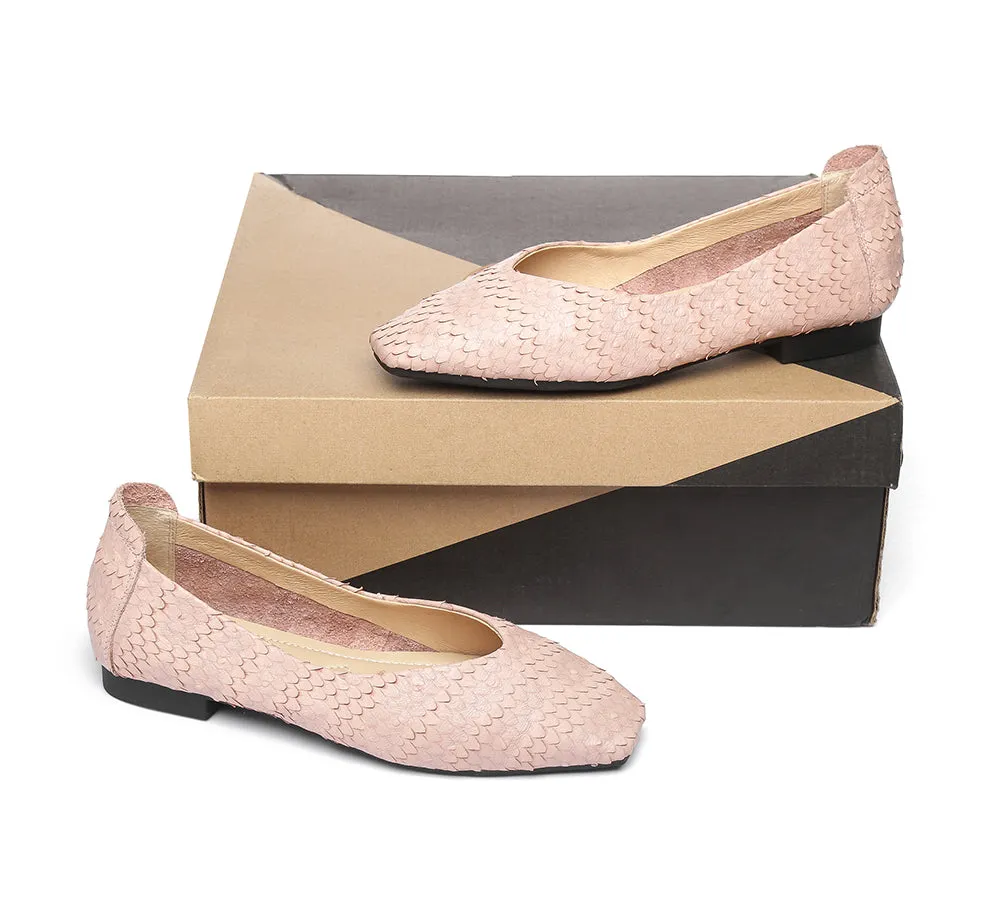 AUSTRALIAN SHEPHERD® Womens Serena Leather Flats