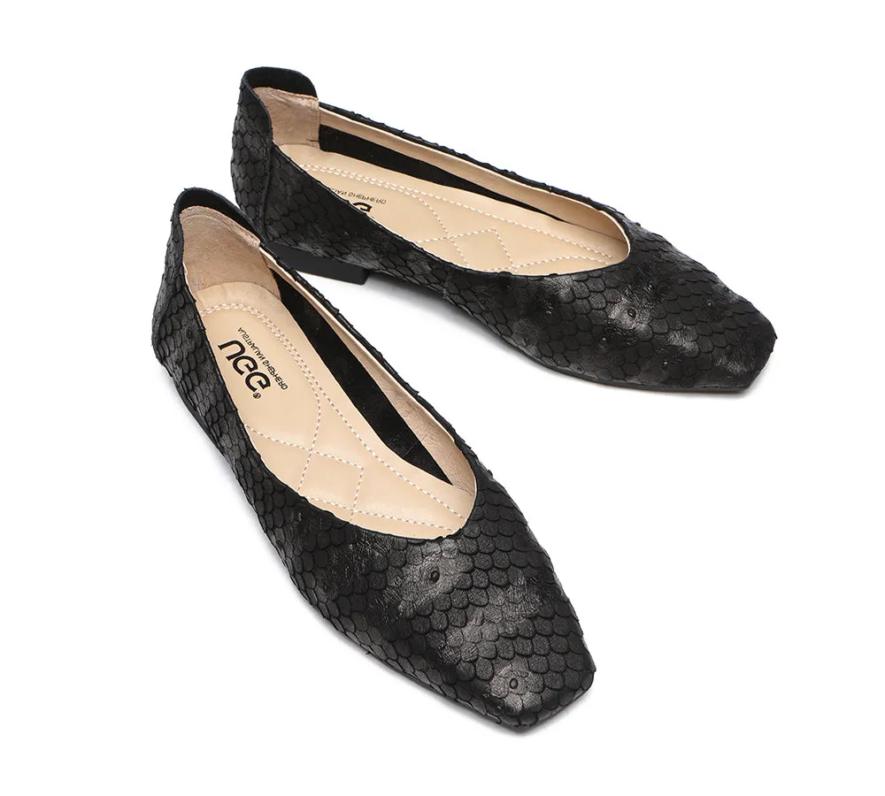 AUSTRALIAN SHEPHERD® Womens Serena Leather Flats