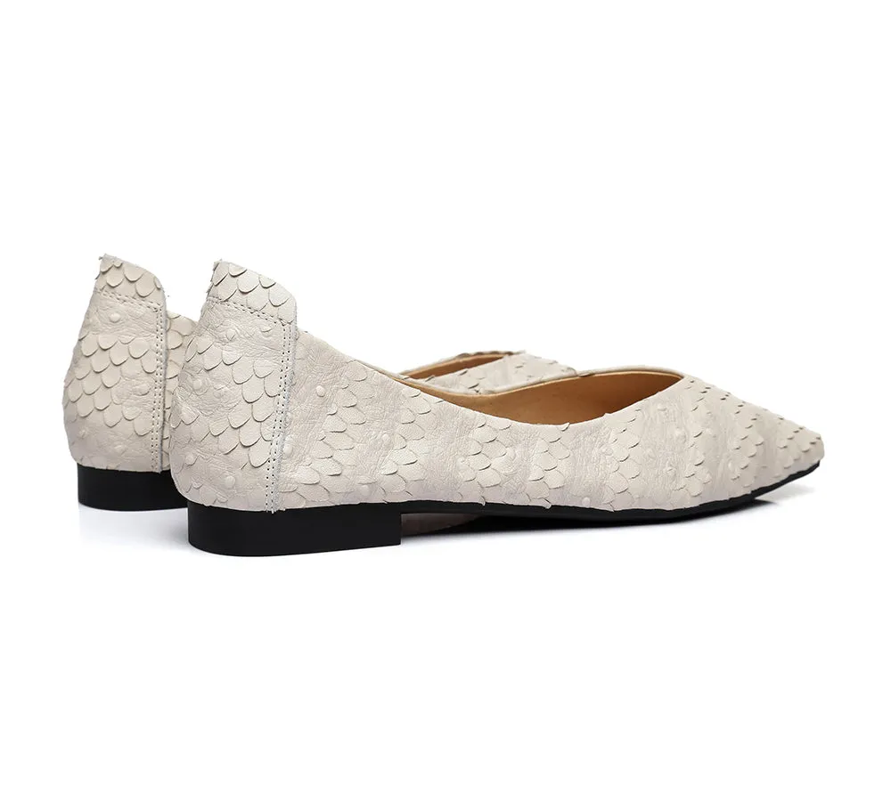 AUSTRALIAN SHEPHERD® Womens Serena Leather Flats