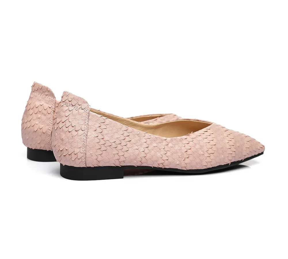AUSTRALIAN SHEPHERD® Womens Serena Leather Flats