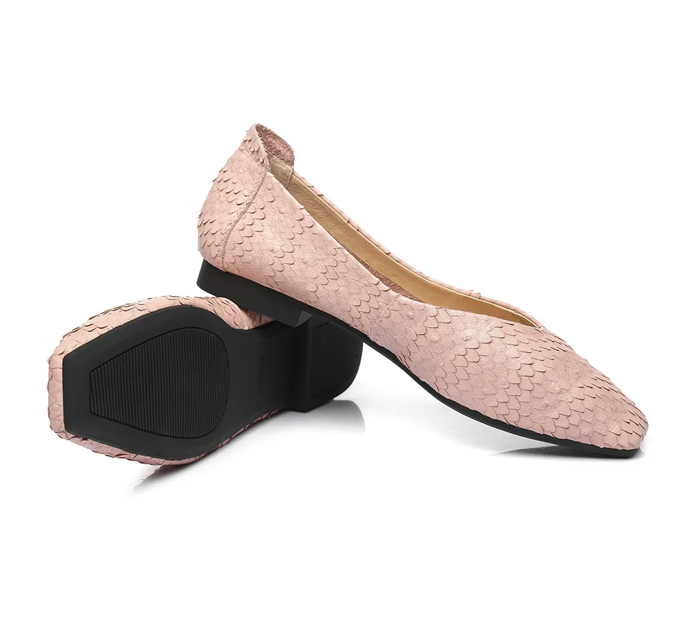 AUSTRALIAN SHEPHERD® Womens Serena Leather Flats