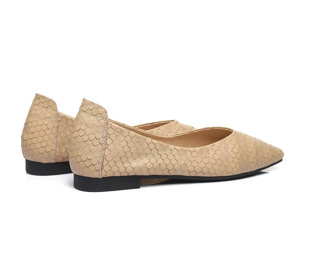 AUSTRALIAN SHEPHERD® Womens Serena Leather Flats