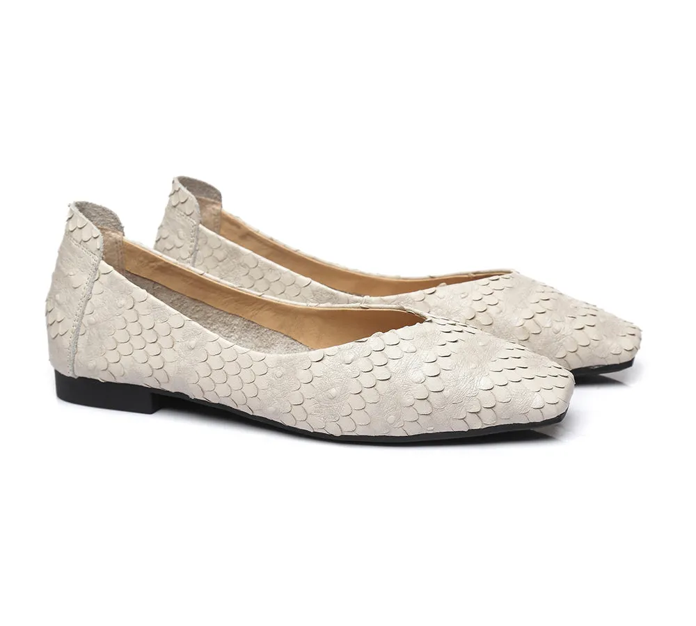 AUSTRALIAN SHEPHERD® Womens Serena Leather Flats