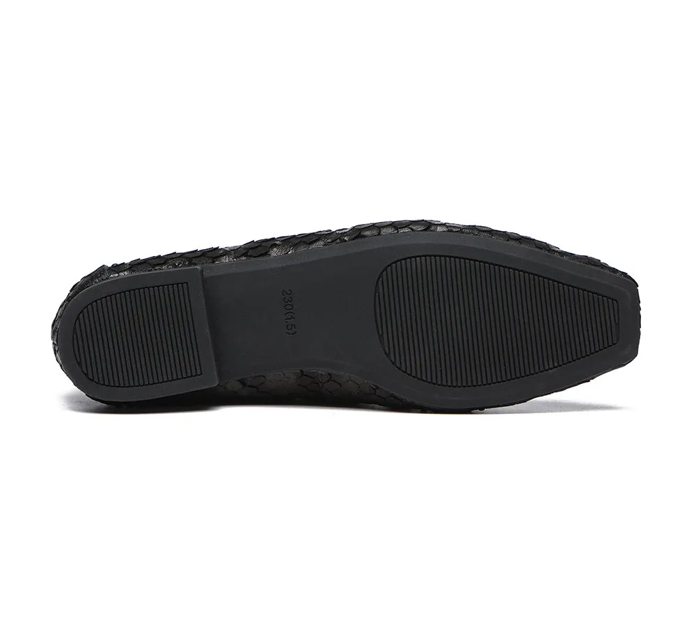 AUSTRALIAN SHEPHERD® Womens Serena Leather Flats