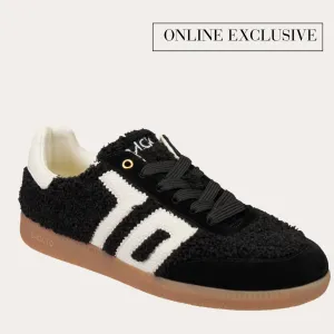 BACK 70 - TEDDY in BLACK WHITE Sneakers