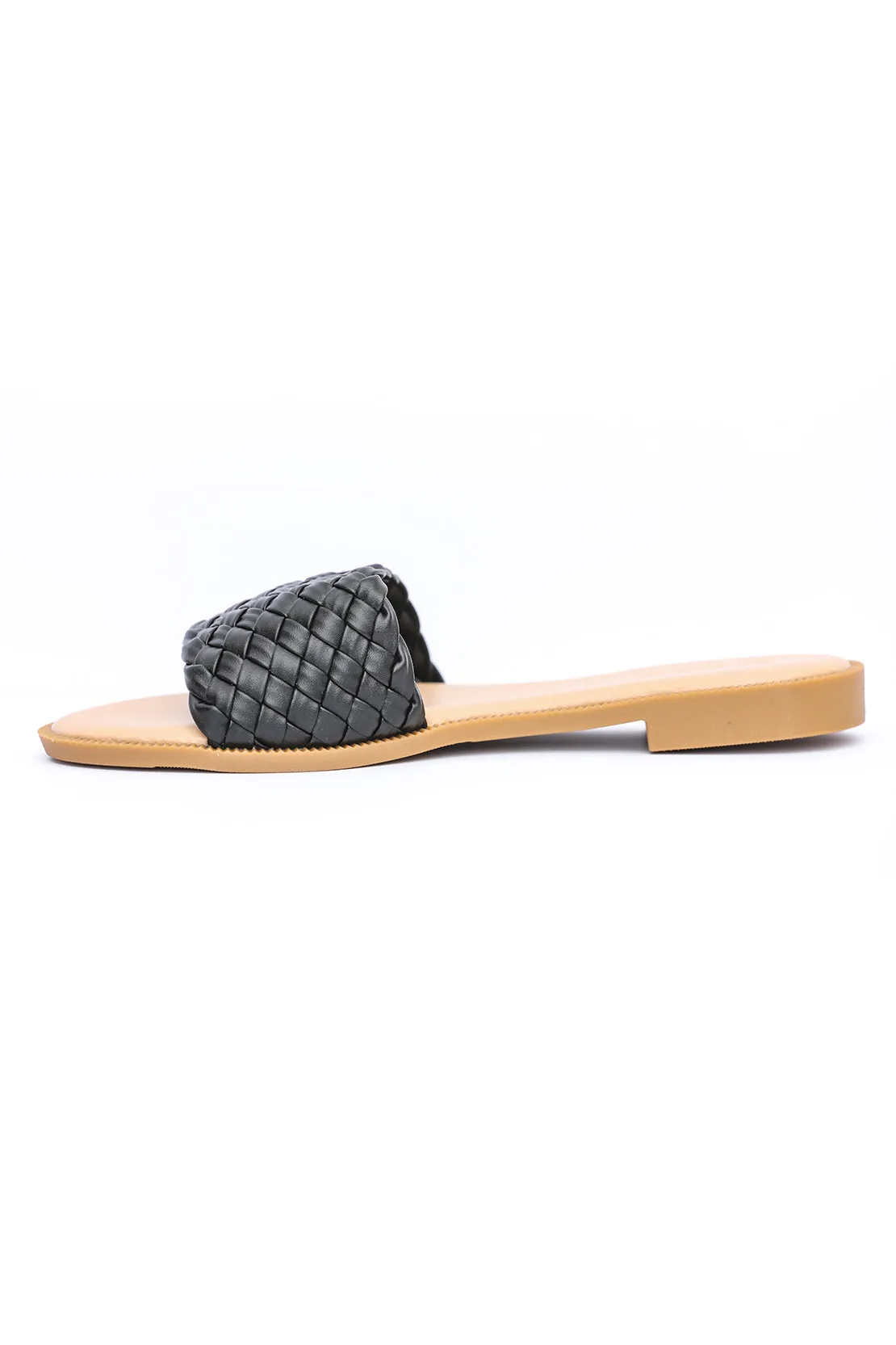 Basic Braided Flats - Black