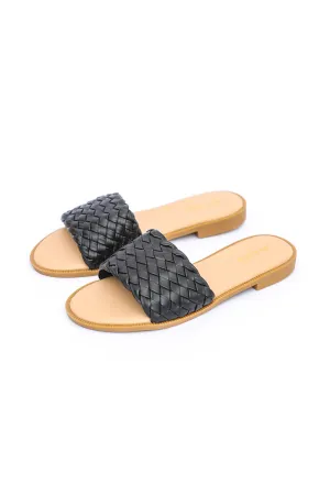 Basic Braided Flats - Black