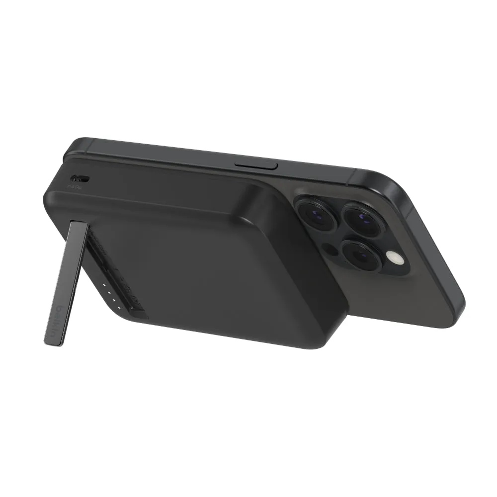 BELKIN Powerbank Qi2 Wireless 10K Kick Stand Black