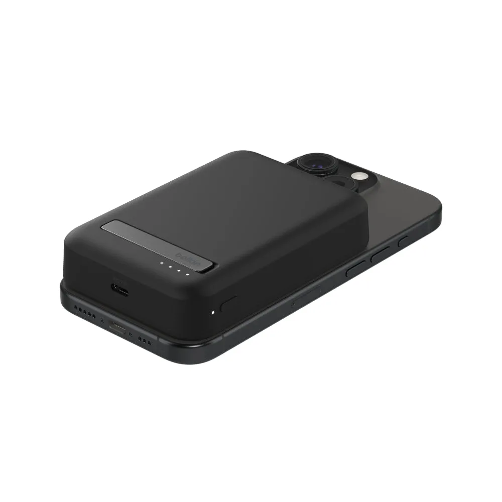 BELKIN Powerbank Qi2 Wireless 10K Kick Stand Black