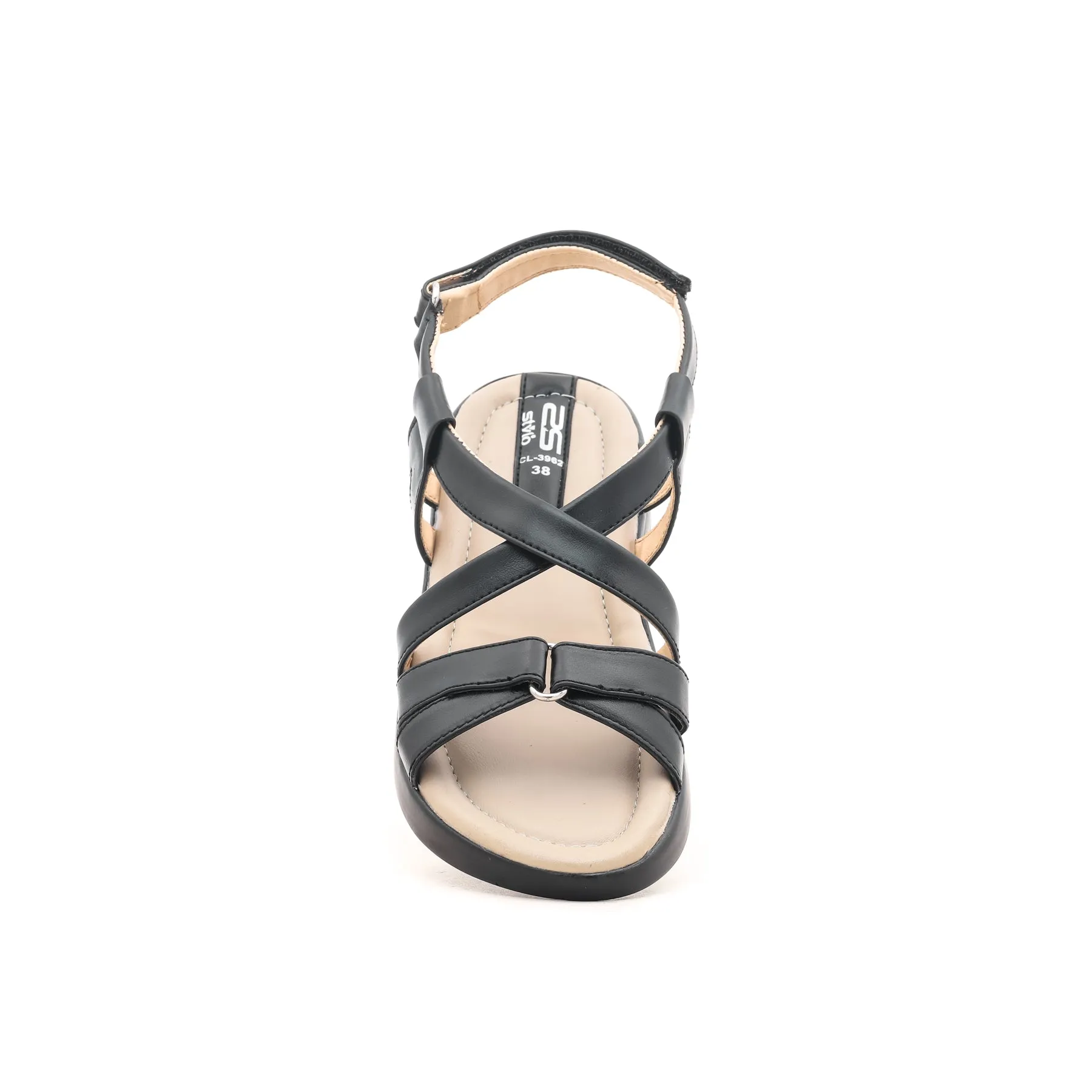 Black Casual Sandal CL3962