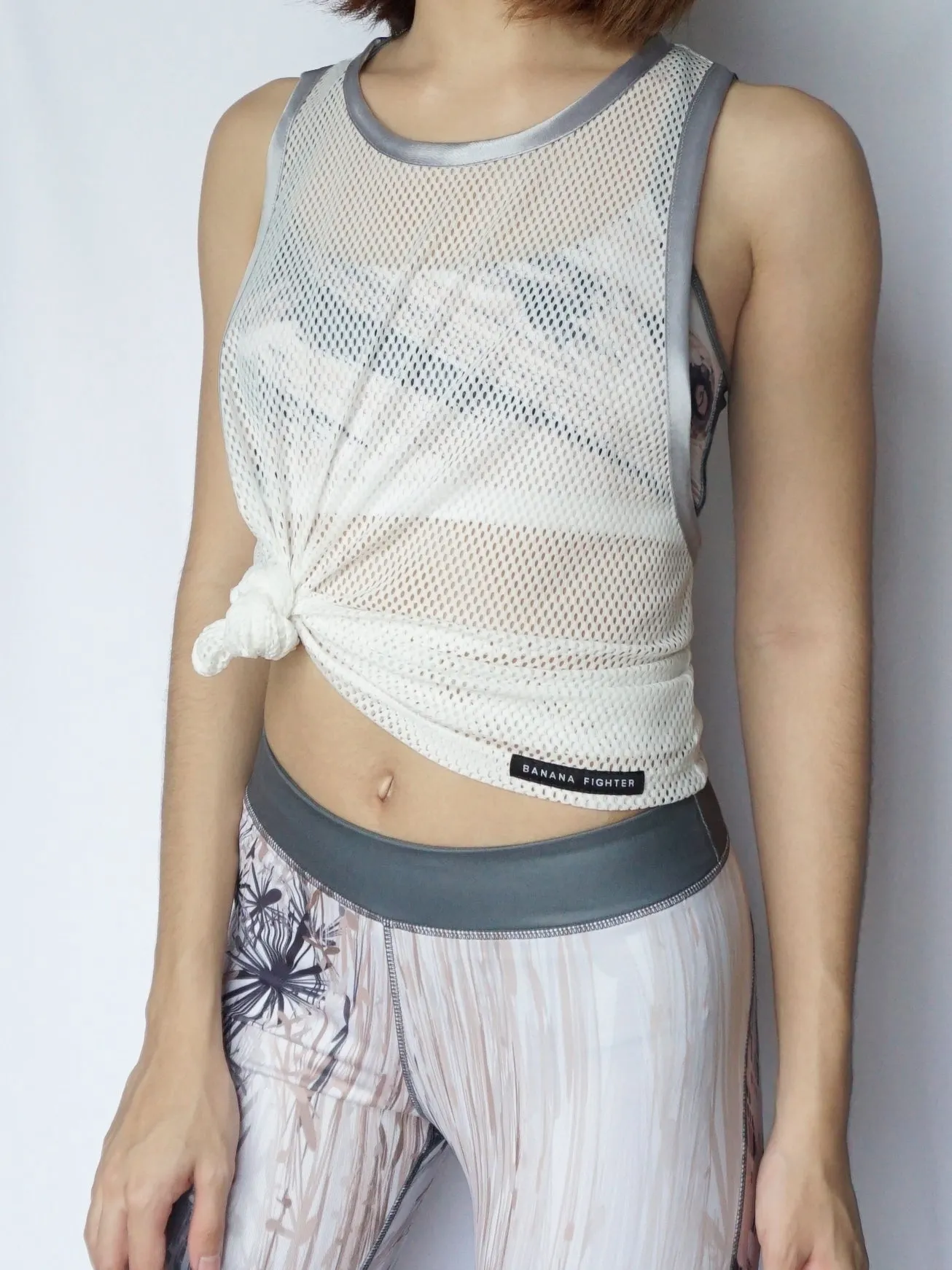 Blanc Mesh Tank