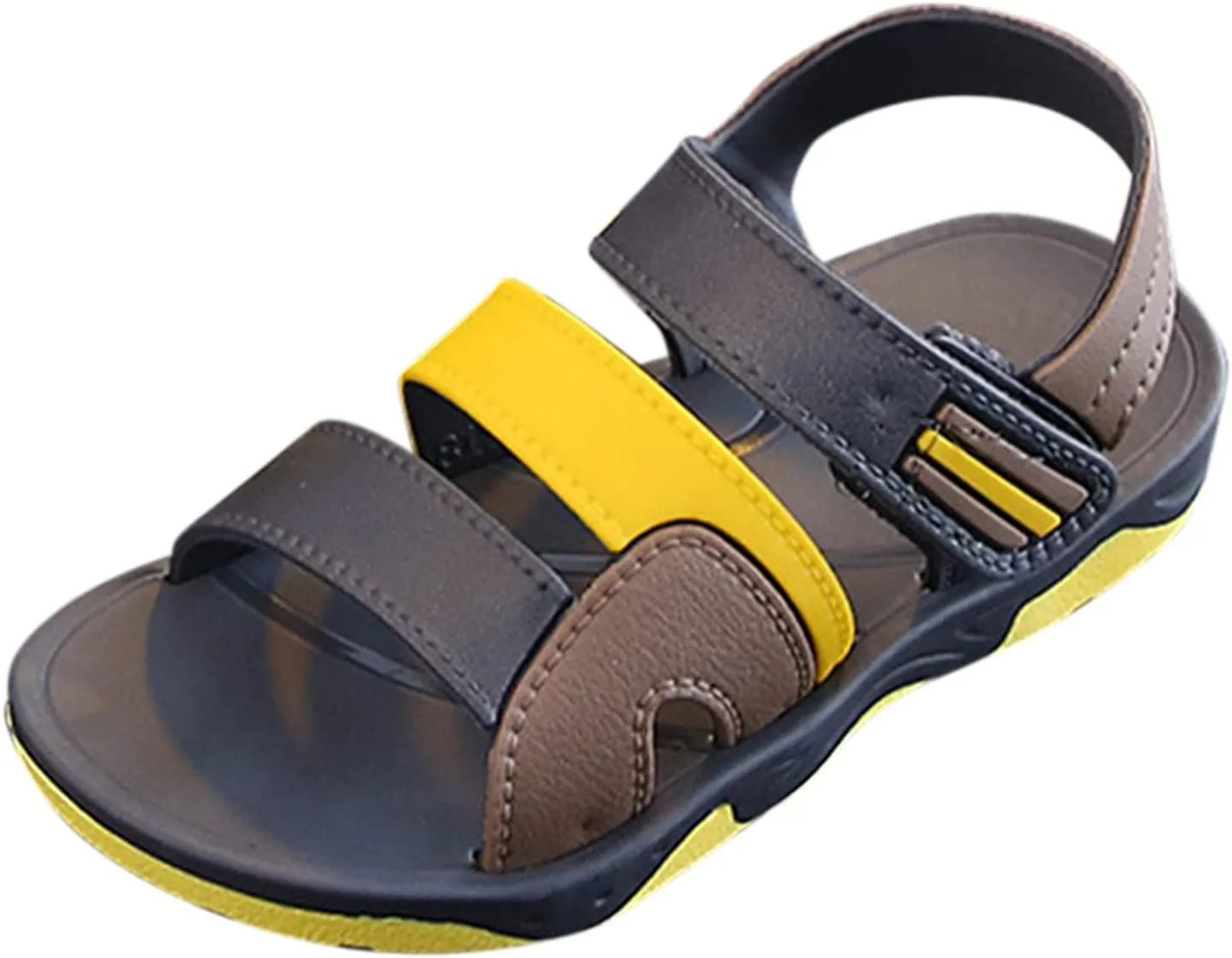 Boy Sandal Open Toe Non Slip Sandals Toddler Kids Sport Shoes Boys Summer Double Strap Beach Shoes Outdoor