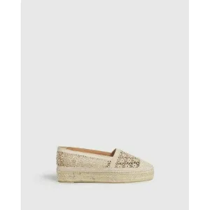 Castner
Kery crochet espadrilles