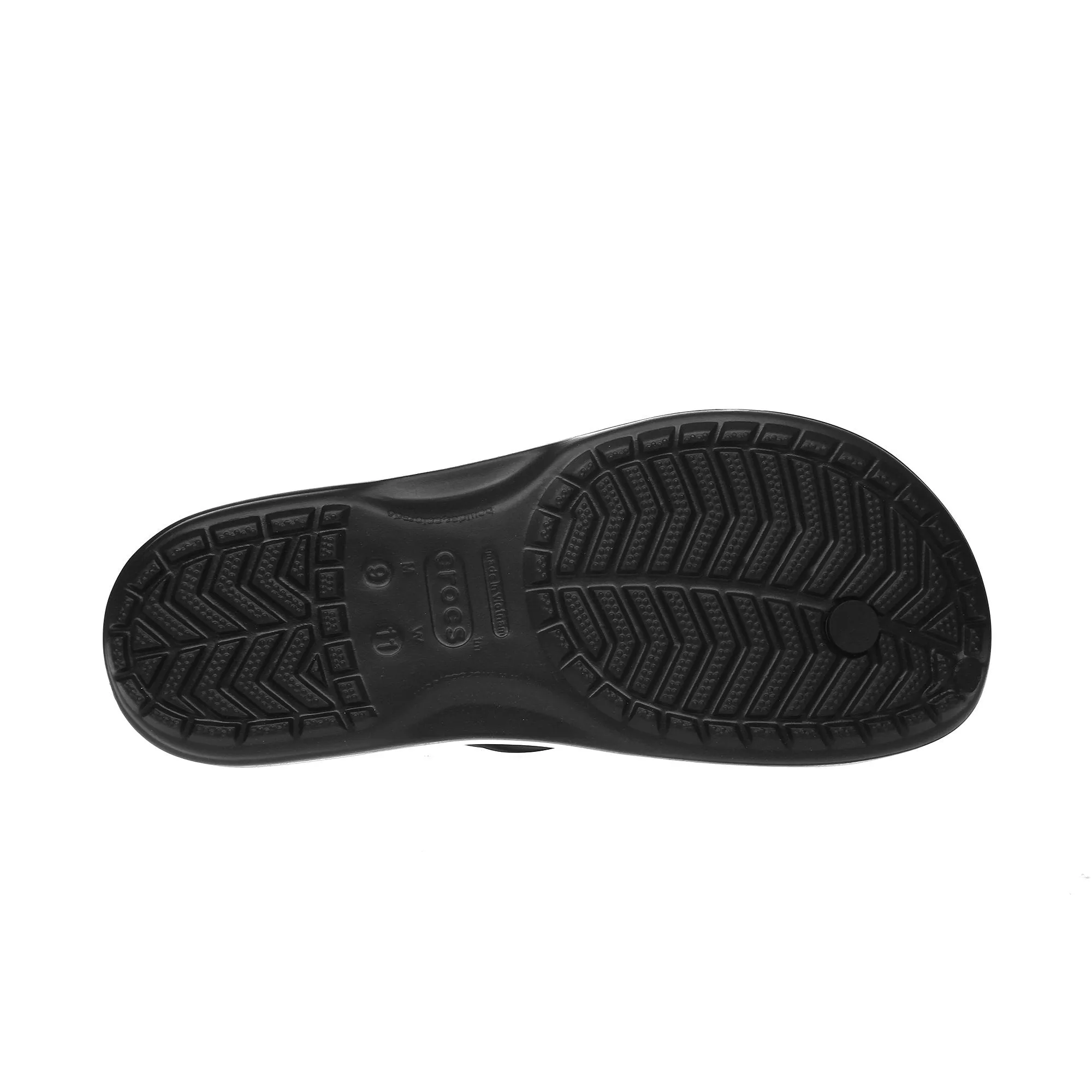Crocband Flip in Black