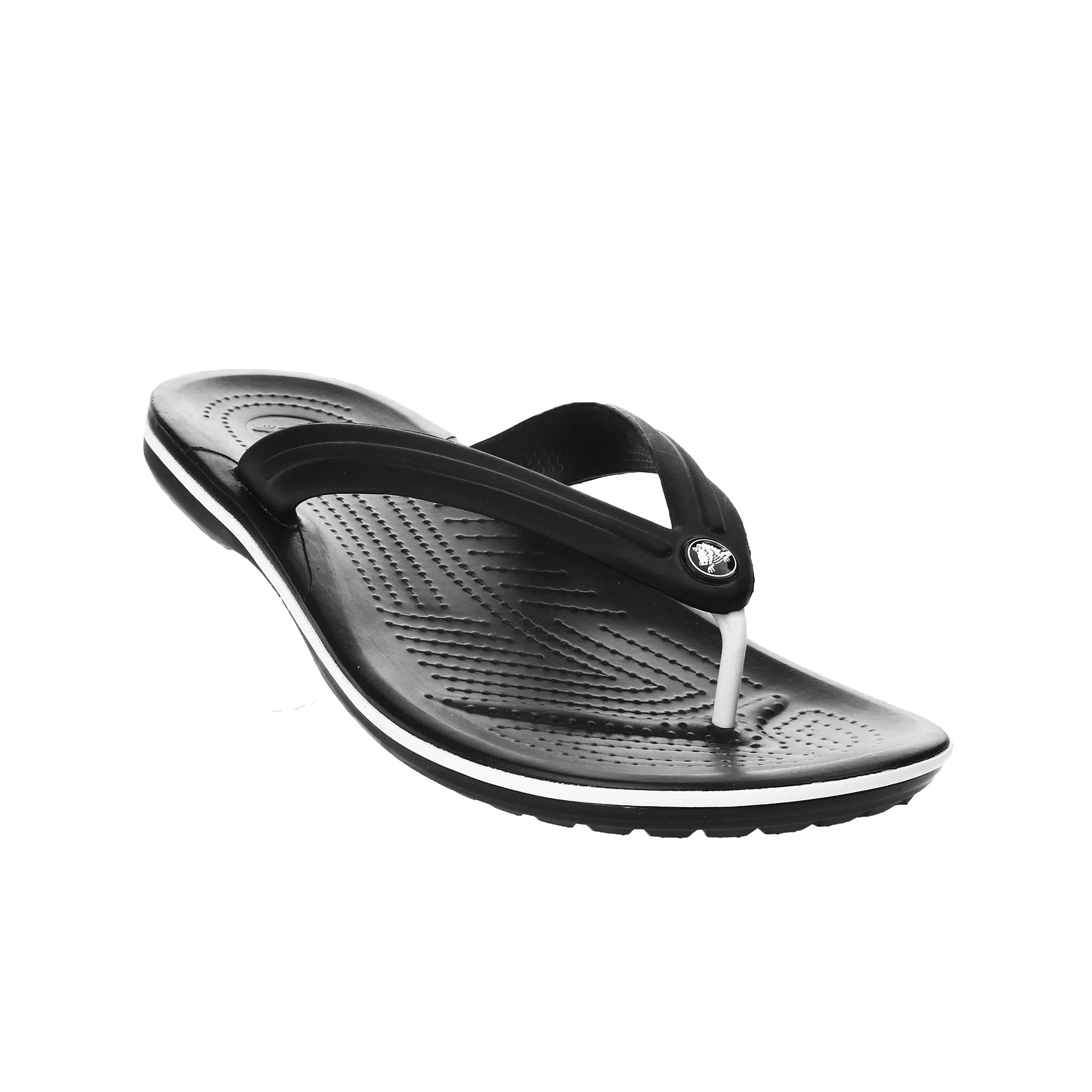 Crocband Flip in Black