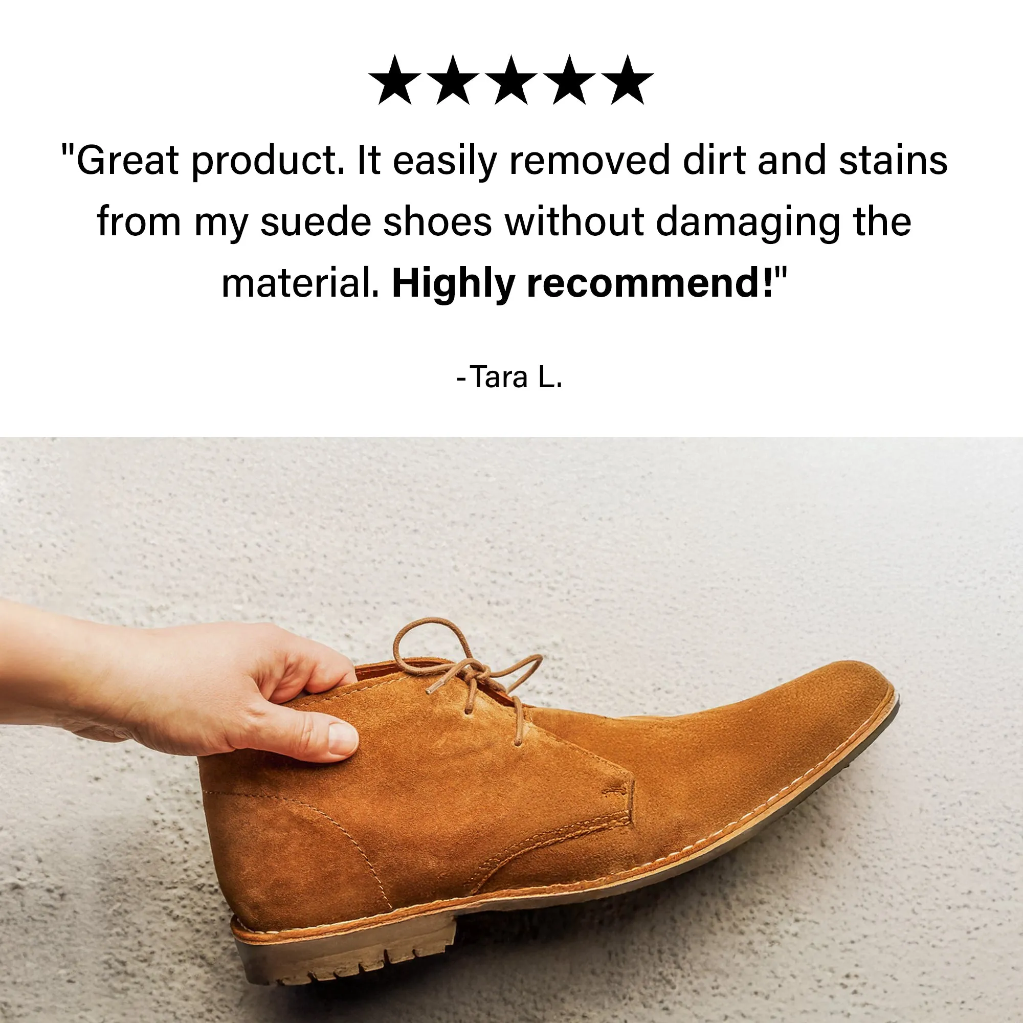 Eagle Suede Shoe Cleaner Kit – Suede Cleaning Kit with Brush and Eraser – Nubuck Cleaner and Suede Stain Remover for Shoes, Boots, Purses, and Sneakers