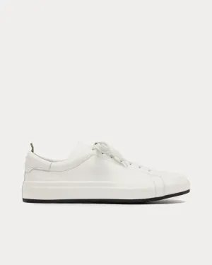 Easy 001 Leather White Low Top Sneakers