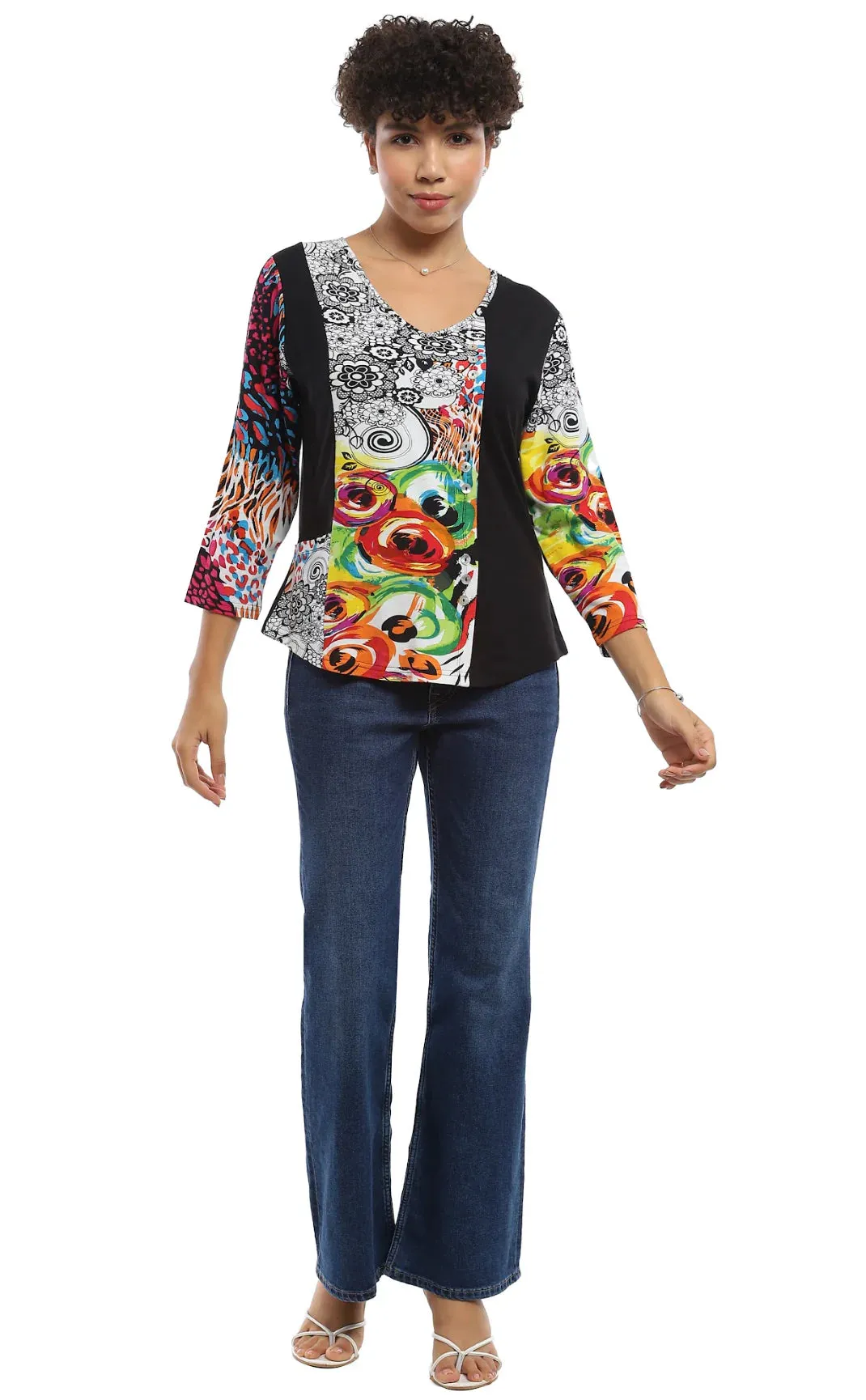 Eliza Button Top