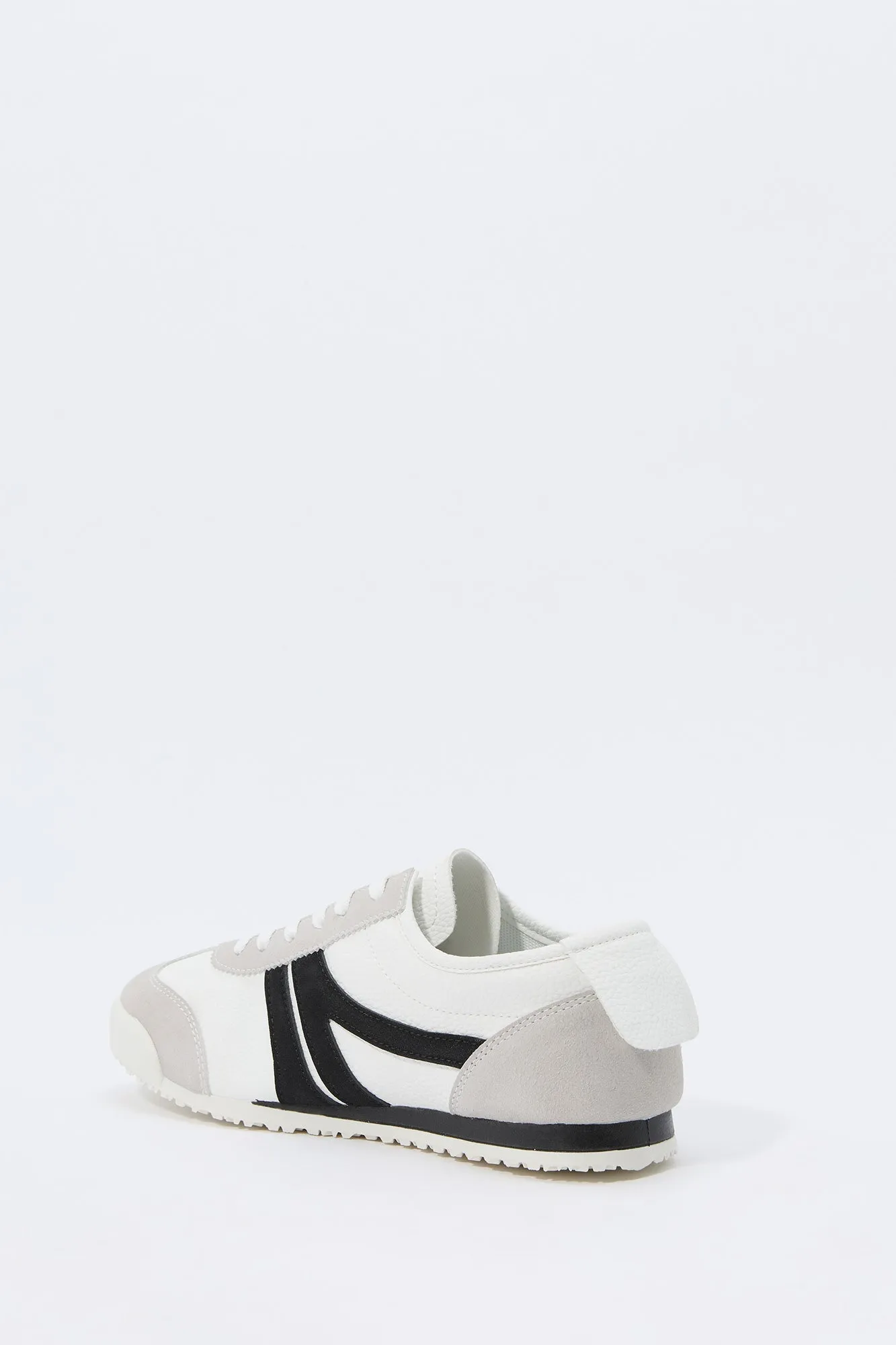 Espadrilles rétro à blocs de couleurs