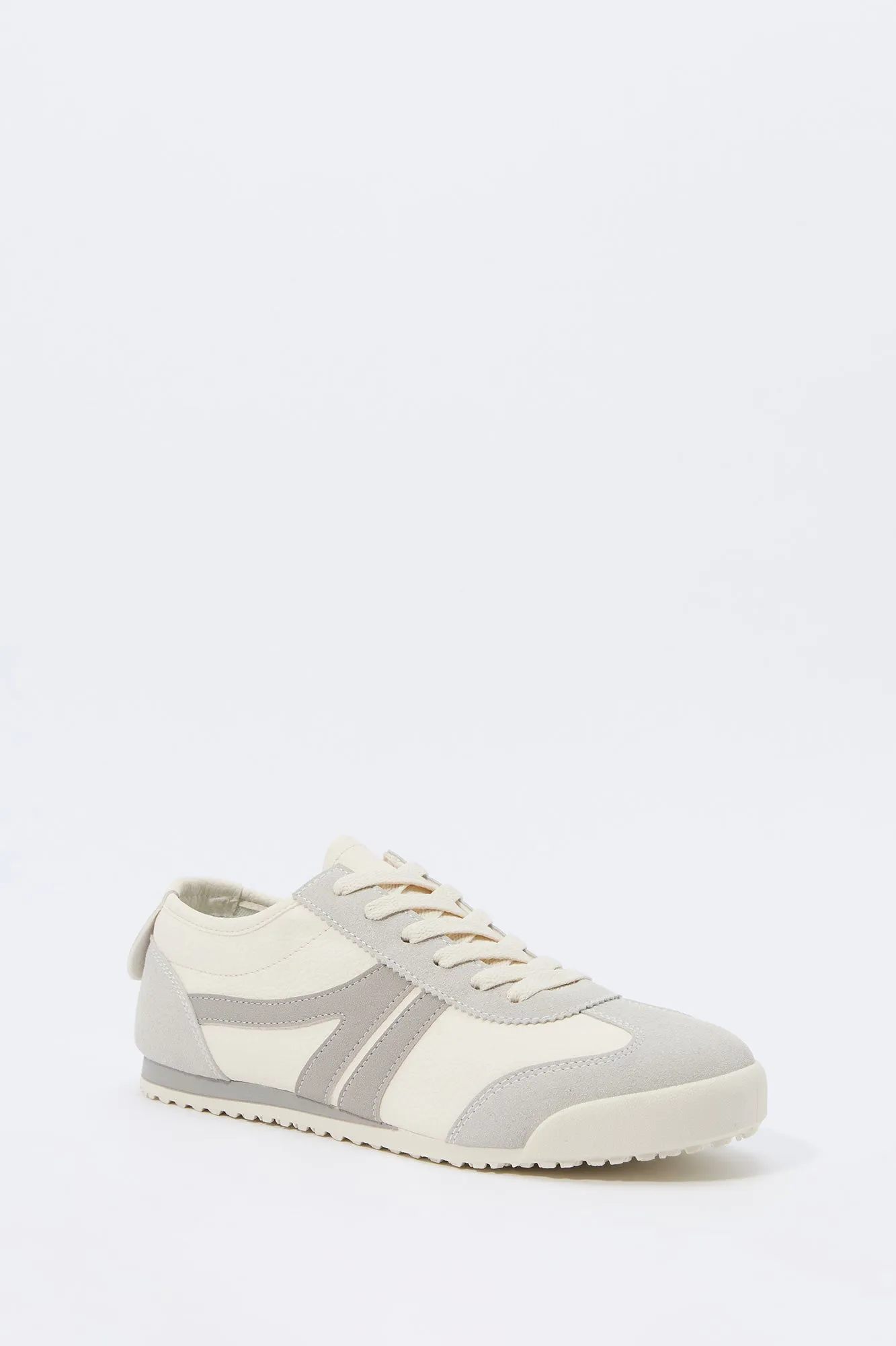 Espadrilles rétro à blocs de couleurs