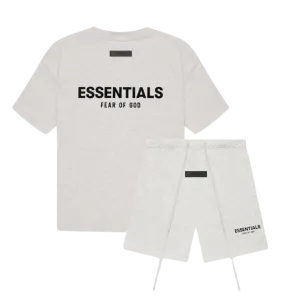 Fear of God Essentials Light Oatmeal Summer set