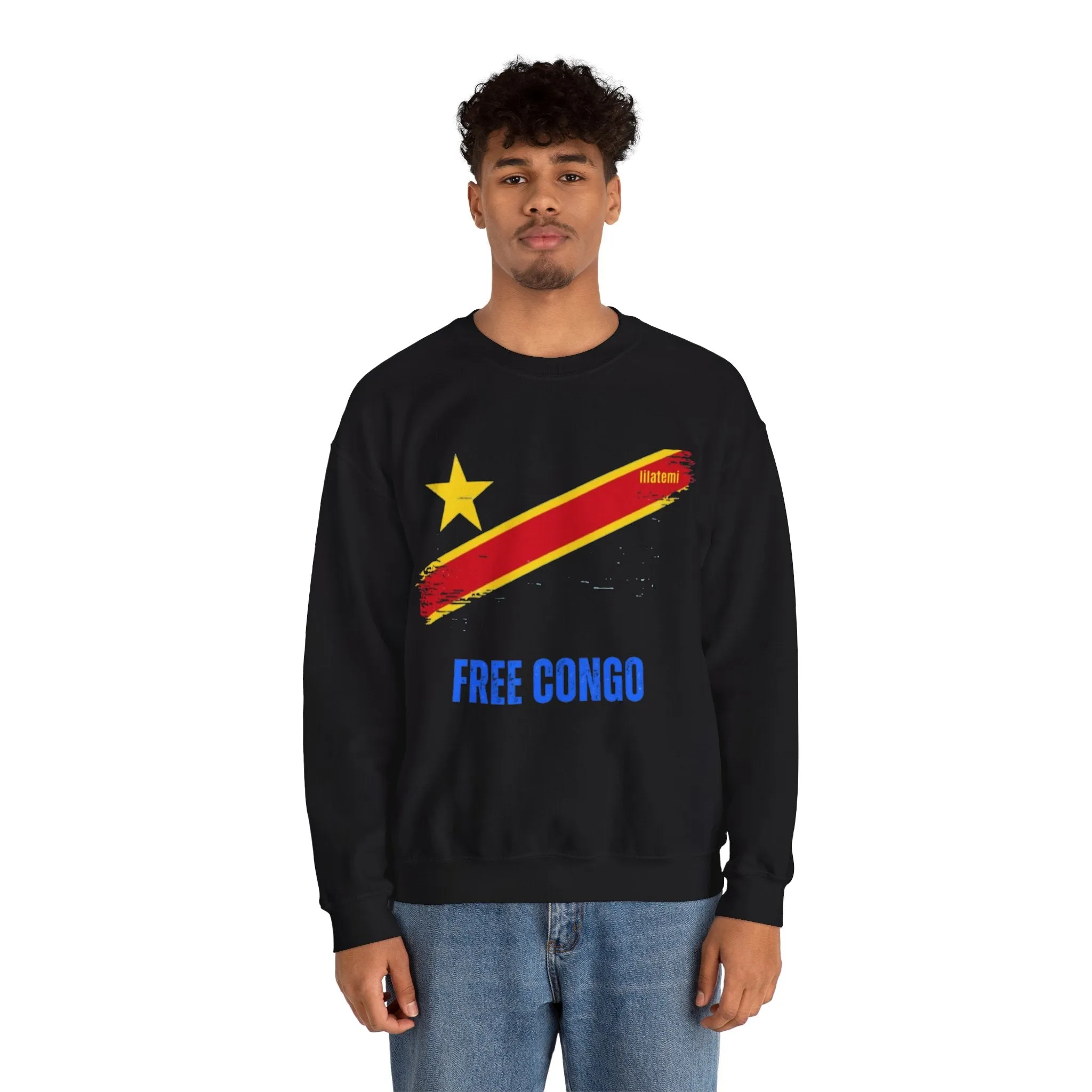 FREE CONGO B Sweatshirt Unisex Engag et Styl