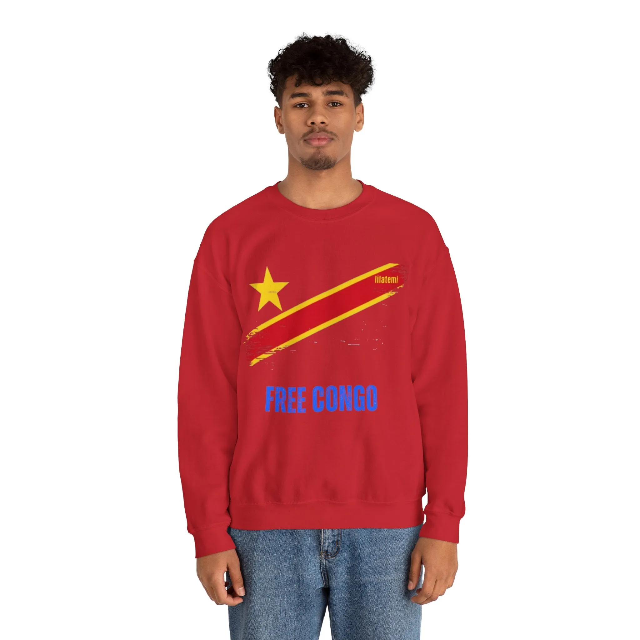 FREE CONGO B Sweatshirt Unisex Engag et Styl