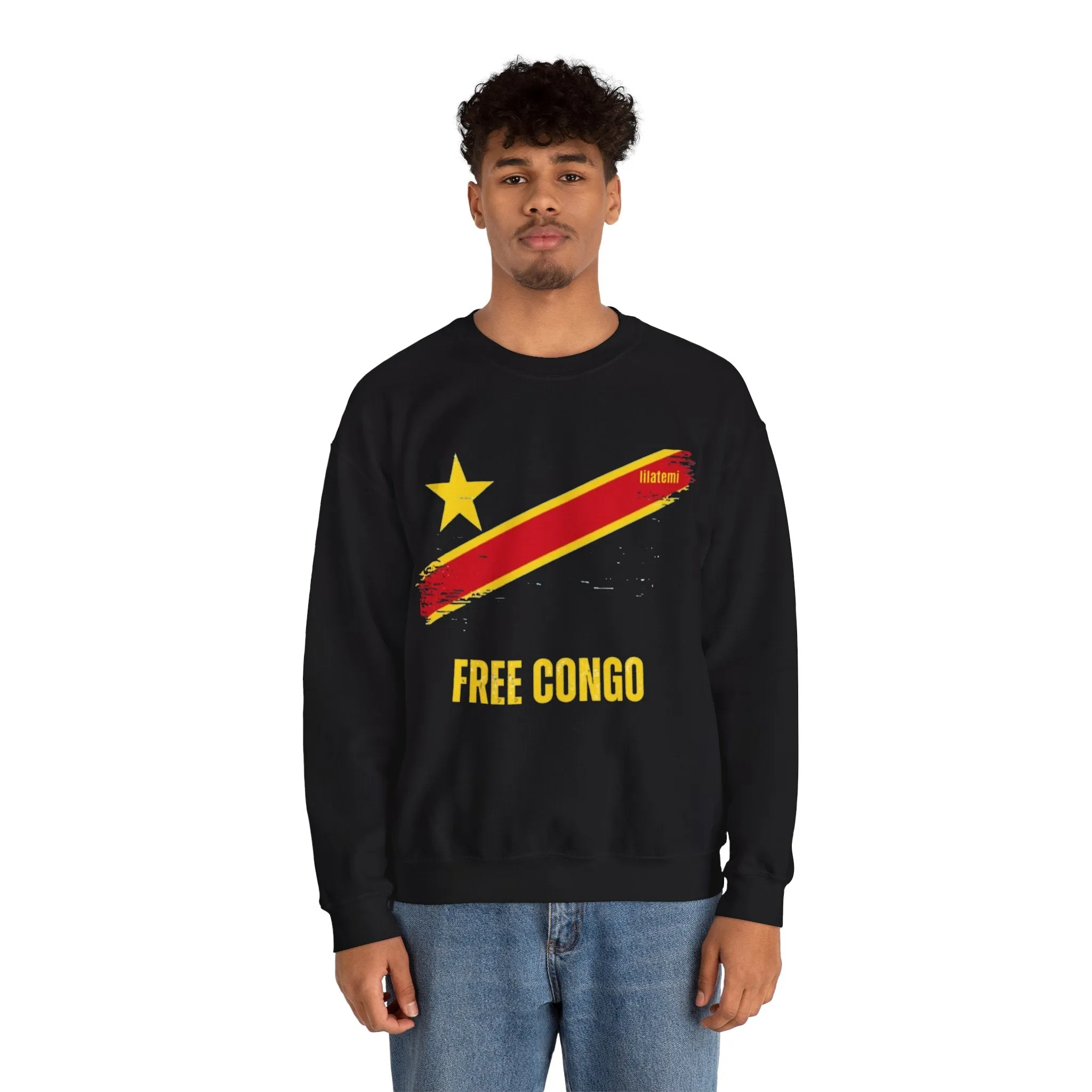 FREE CONGO J Sweatshirt Unisex Engag et Styl