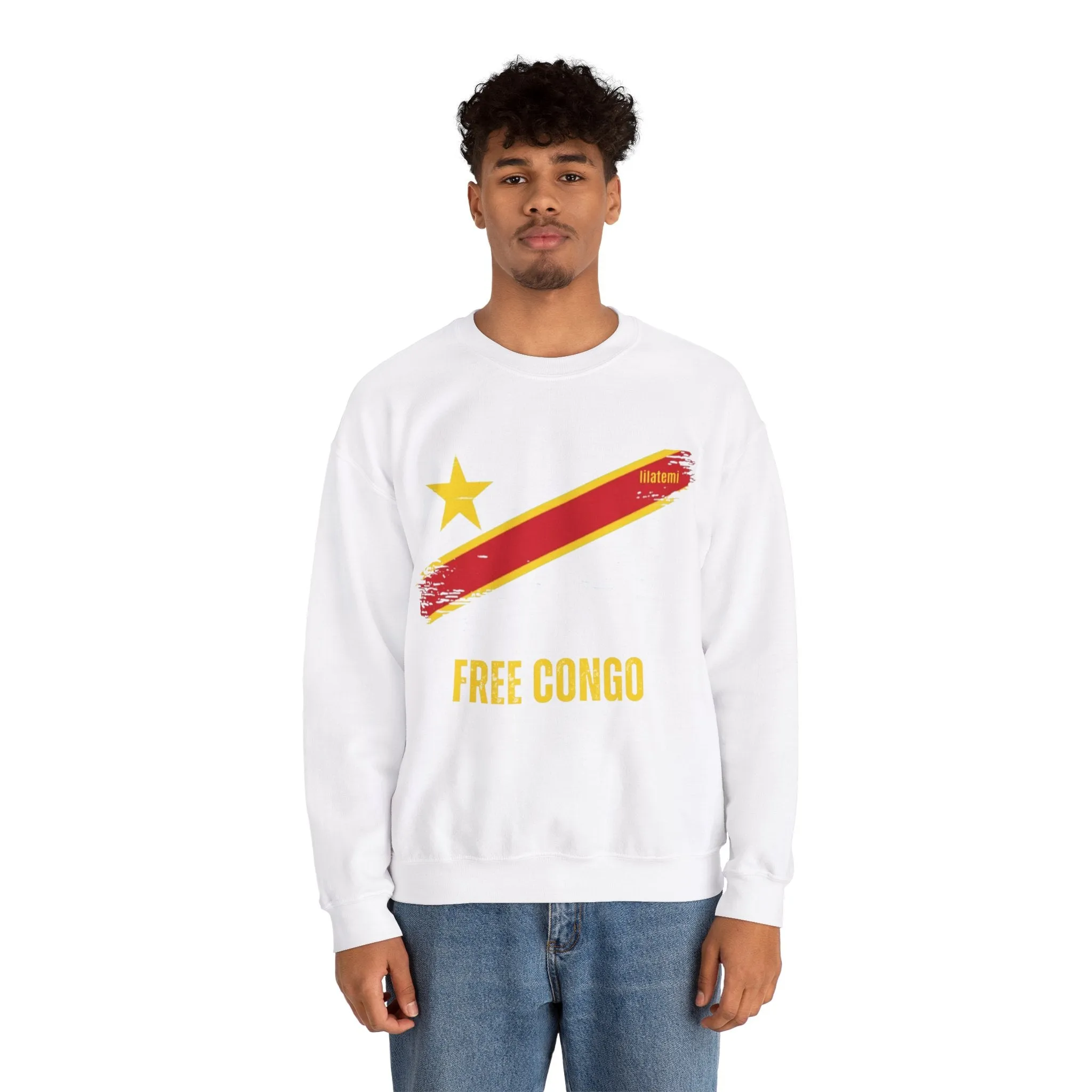 FREE CONGO J Sweatshirt Unisex Engag et Styl