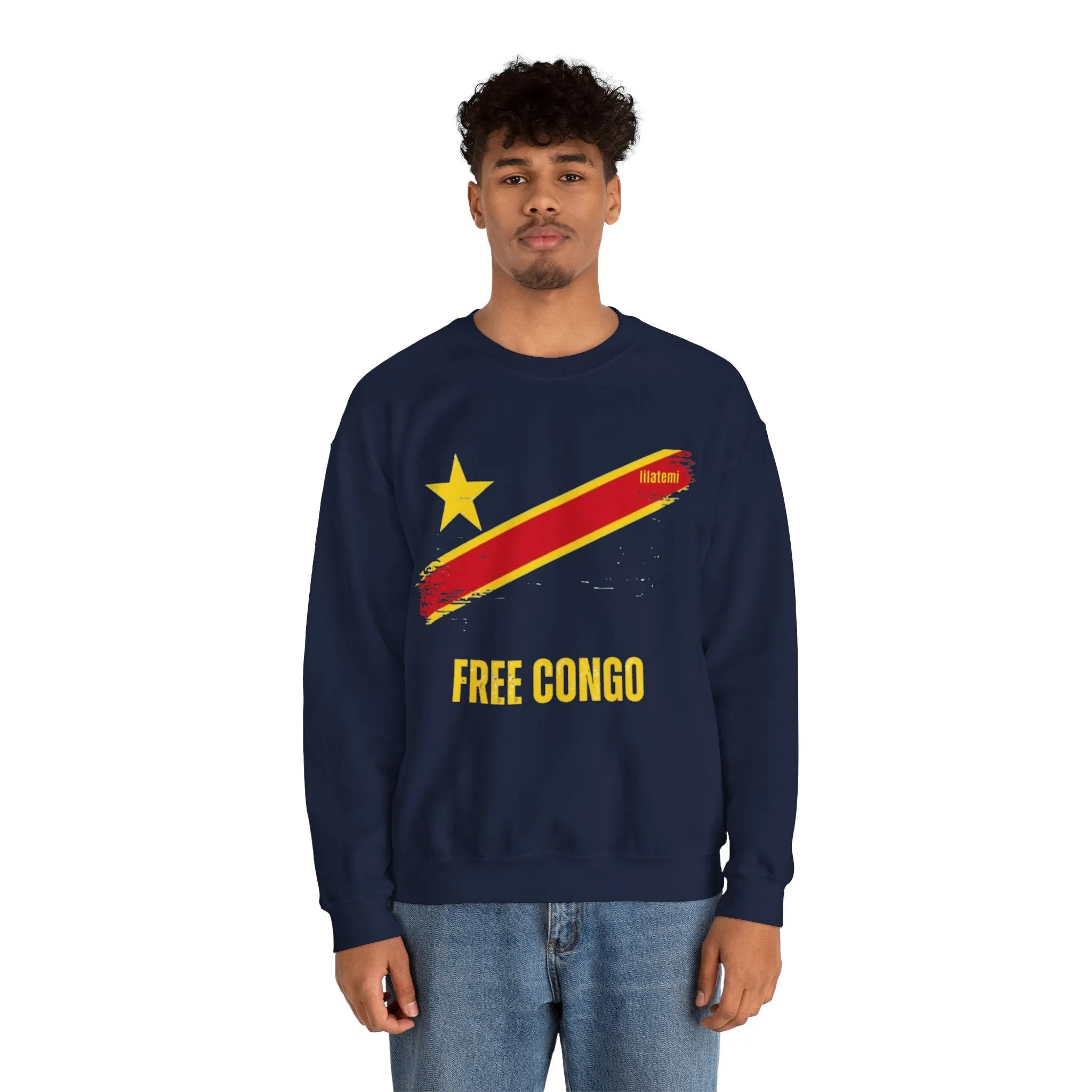 FREE CONGO J Sweatshirt Unisex Engag et Styl