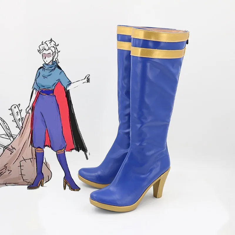 Game Sky oh Children of a Lights Lamelel Cosplay Shoes Women High Heels Halloween Carnival Party Custom Made