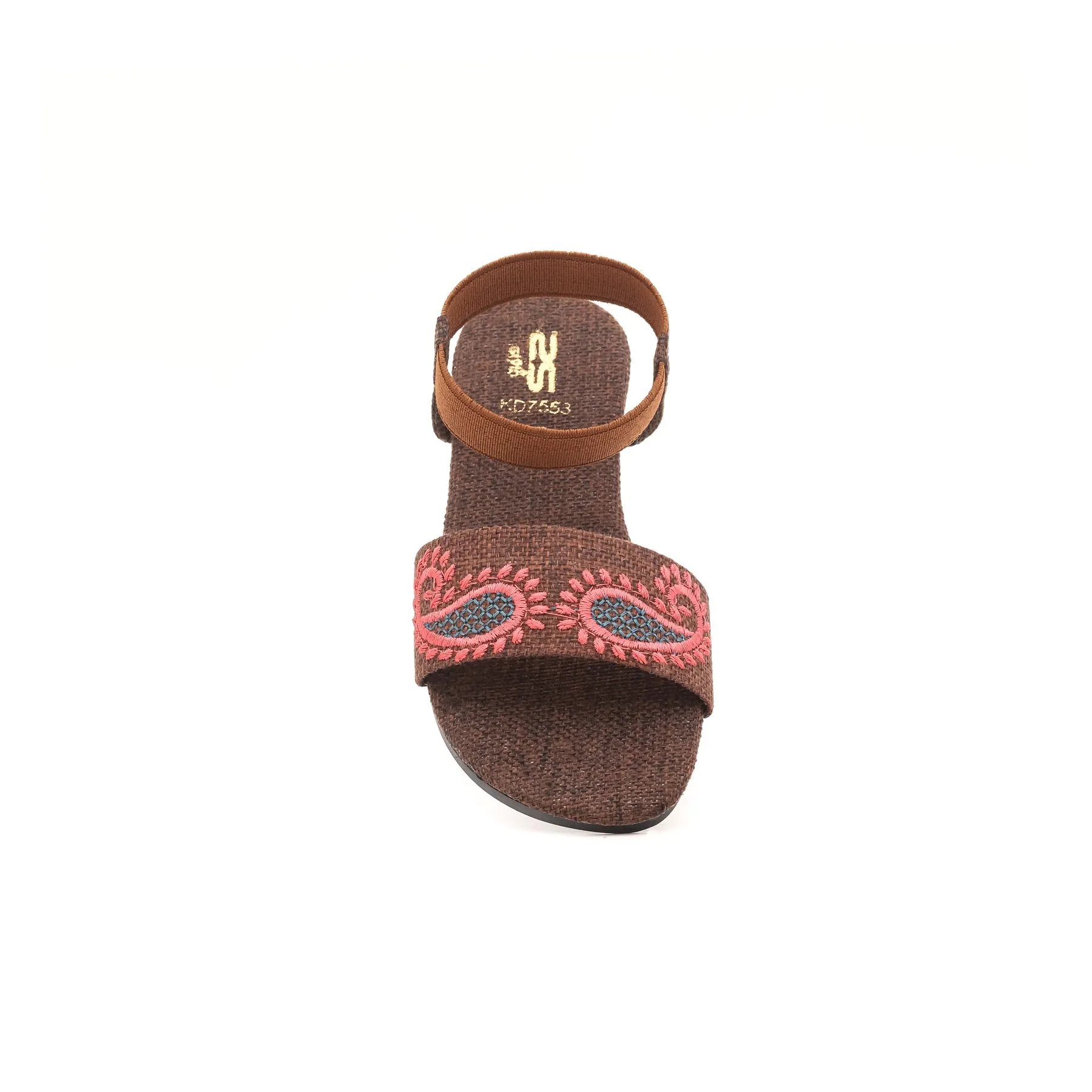 Girls Brown Casual Sandal KD7553