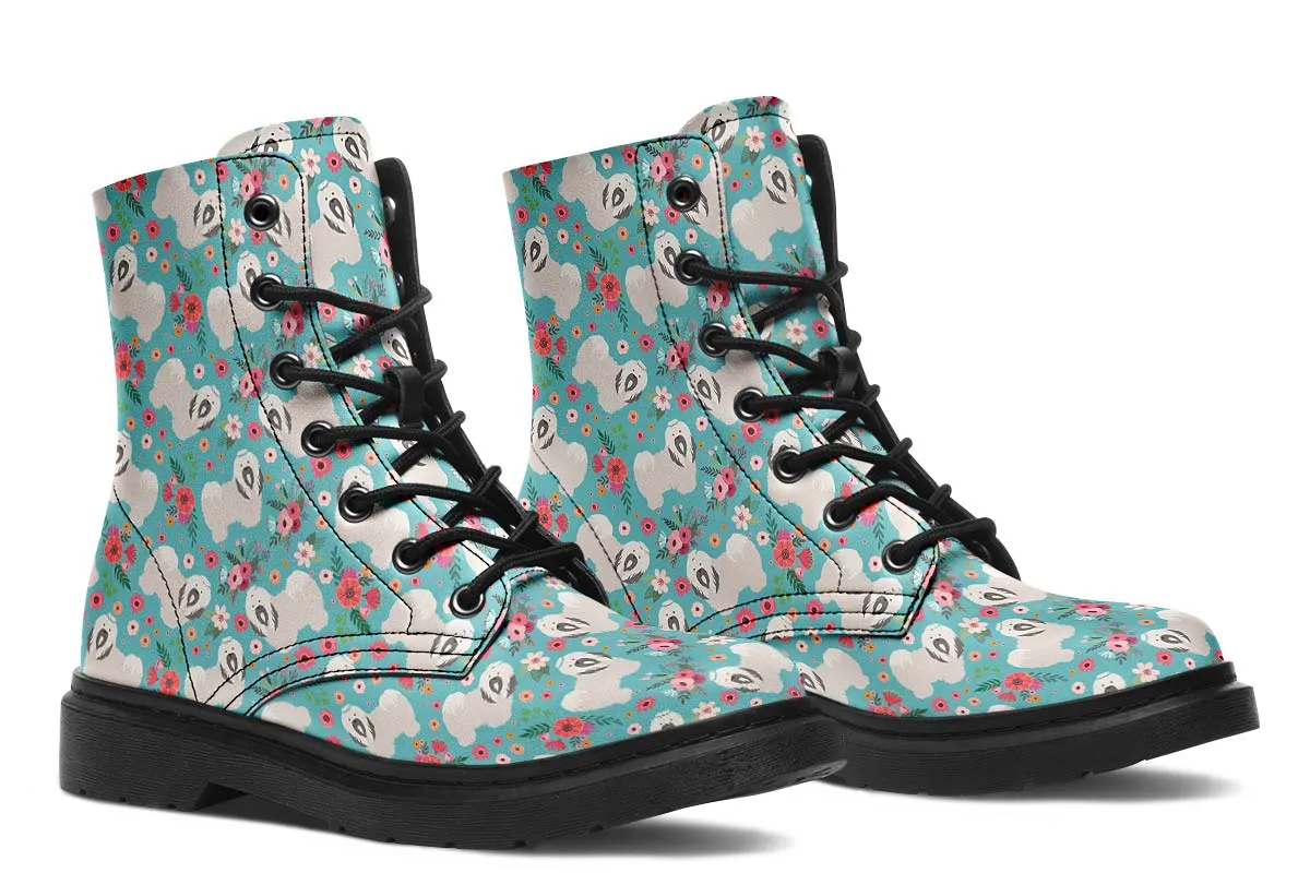 Havanese Flower Boots